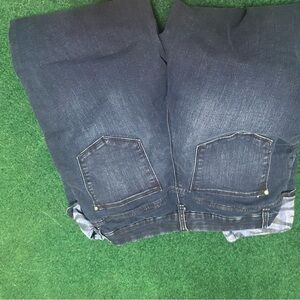 Chico's Dark Blue Ankle Jeans